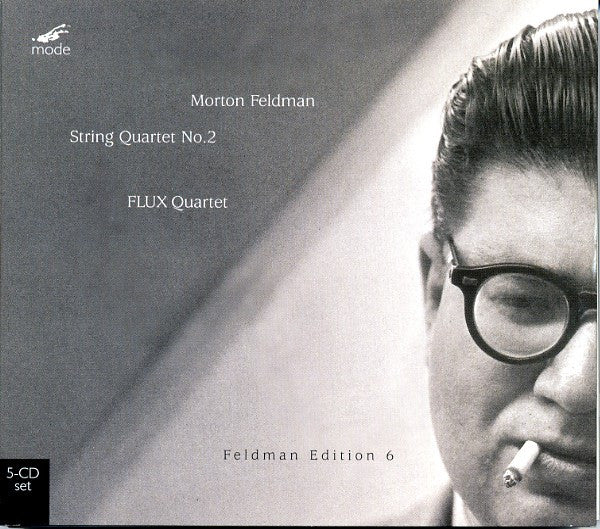 Image of Front Cover of 5xCD - VG/VG+ - MORTON FELDMAN - FLUX QUARTET, String Quartet No. 2 (Mode; mode 112, US 2002, Box Set, 5 Inners + Booklet), ,  - 2236009E