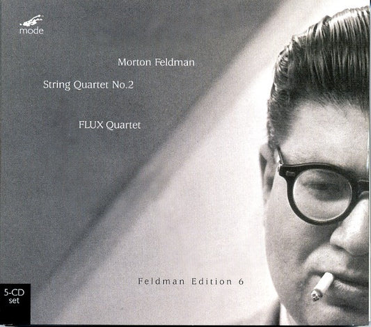 Image of Front Cover of 5xCD - VG/VG+ - MORTON FELDMAN - FLUX QUARTET, String Quartet No. 2 (Mode; mode 112, US 2002, Box Set, 5 Inners + Booklet), ,  - 2236009E