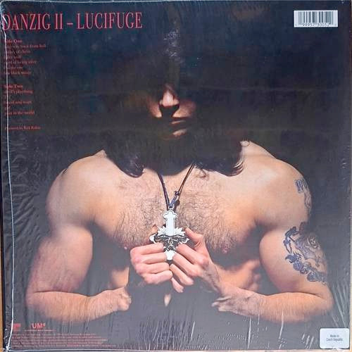 Image of Back Cover of LP - NEW/NEW - DANZIG, Danzig II: Lucifuge (Universal; 5730051, Europe 2026 Reissue, RSD Essential Translucent Ruby), , With Lucifuge, Danzig expanded their sound, balancing thunderous heaviness with moody, soulful undertones. Songs like  Her Black Wings  and  Long Way Back From Hell  showcase the band s evolving songwriting. LP package includes standard LP jacket, printed sleeves, and pressed on translucent ruby vinyl. - 2216140C
