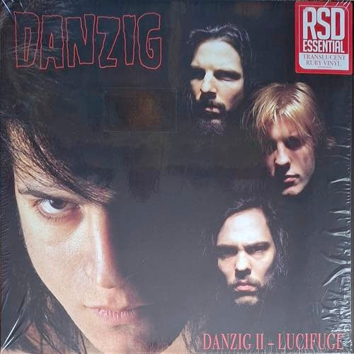 Image of Front Cover of LP - NEW/NEW - DANZIG, Danzig II: Lucifuge (Universal; 5730051, Europe 2026 Reissue, RSD Essential Translucent Ruby), , With Lucifuge, Danzig expanded their sound, balancing thunderous heaviness with moody, soulful undertones. Songs like  Her Black Wings  and  Long Way Back From Hell  showcase the band s evolving songwriting. LP package includes standard LP jacket, printed sleeves, and pressed on translucent ruby vinyl. - 2216140C