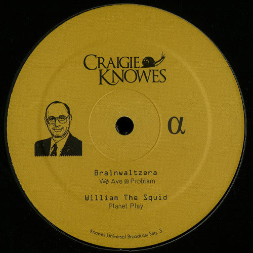 Image of Front Cover of 12" - /VG - VARIOUS, Knowes Universal Broadcast Seg. 3 (Craigie Knowes ; CKNOWEP5, UK 2017), light marks only. spindle marks on label,  - 2246054S