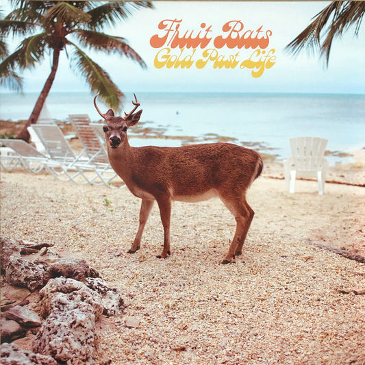 Image of Front Cover of LP - VG+/VG - FRUIT BATS, Gold Past Life (Merge Records ; MRG670, US 2019, Inner), Strong VG,  - 2126327E