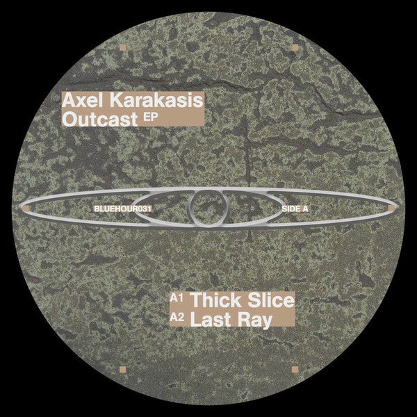 Image of Front Cover of 12" - /VG - AXEL KARAKASIS, Outcast (Blue Hour; BLUEHOUR031, Germany 2025), faint storage marks - v. minor,  - 2246056S