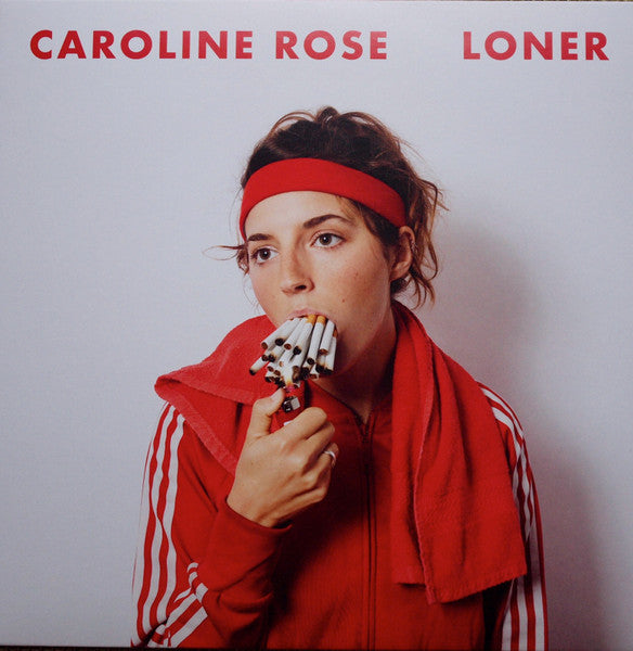 Image of Front Cover of LP - VG+/VG+ - CAROLINE ROSE, Loner (New West Records ; NW5229, US 2018, Poster, Red Vinyl), ,  - 2126322E