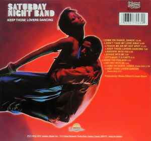 Image of Back Cover of CD - VG+/VG+ - SATURDAY NIGHT BAND, Come On Dance, Dance (Unidisc; SPLK-7028, Canada 1994, Jewel Case With O-Card), ,  - 2216120C