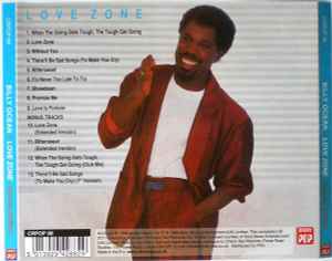Image of Back Cover of CD - M/M - BILLY OCEAN, Love Zone (Cherry Pop; CRPOP 88, Europe 2011, Jewel Case, Booklet), SEALED,  - 2216121C