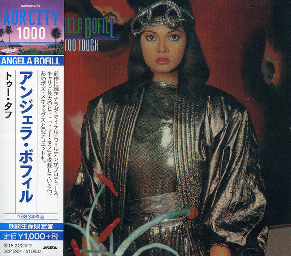 Image of Front Cover of CD - VG+/VG+ - ANGELAANGELA BOFILL, Too Tough (Sony Music Labels; SICP 5504, Japan 2017 Reissue, Jewel Case + Obi, Booklet), ,  - 2216152C