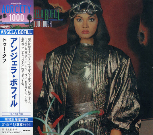 Image of Front Cover of CD - VG+/VG+ - ANGELAANGELA BOFILL, Too Tough (Sony Music Labels; SICP 5504, Japan 2017 Reissue, Jewel Case + Obi, Booklet), ,  - 2216152C