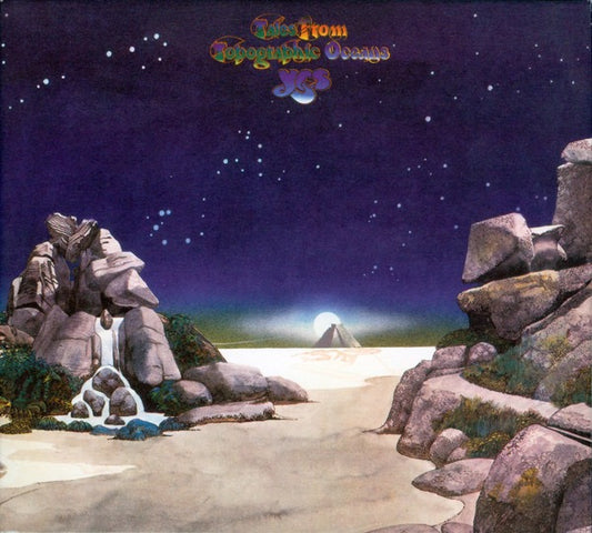 Image of Front Cover of 2xCD - EX/EX - YES, Tales From Topographic Oceans (Elektra; 8122-73791-2, Europe 2003 Reissue, Double Digipak In Slipcase, Booklet), ,  - 2216207C