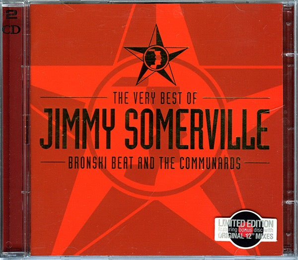 Image of Front Cover of CD - VG+/VG+ - JIMMY SOMERVILLE, BRONSKI BEAT AND THE COMMUNARDS, The Very Best Of Jimmy Somerville, Bronski Beat And The Communards (Warner Strategic Marketing; 0927 48840-2, Europe 2002, Card Slipcase with Jewel Case inside), ,  - 2236066E