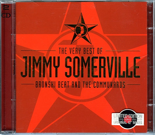 Image of Front Cover of CD - VG+/VG+ - JIMMY SOMERVILLE, BRONSKI BEAT AND THE COMMUNARDS, The Very Best Of Jimmy Somerville, Bronski Beat And The Communards (Warner Strategic Marketing; 0927 48840-2, Europe 2002, Card Slipcase with Jewel Case inside), ,  - 2236066E