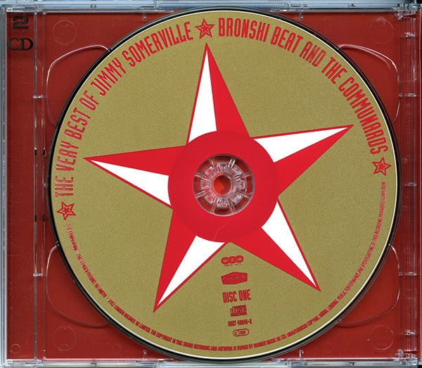 Image of Label Cover of CD - VG+/VG+ - JIMMY SOMERVILLE, BRONSKI BEAT AND THE COMMUNARDS, The Very Best Of Jimmy Somerville, Bronski Beat And The Communards (Warner Strategic Marketing; 0927 48840-2, Europe 2002, Card Slipcase with Jewel Case inside), ,  - 2236066E