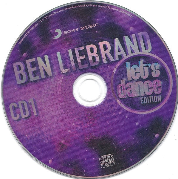 Image of Label Cover of 3xCD - VG/VG+ - BEN LIEBRAND, Let's Dance Edition (Sony Music; 19075805932, Netherlands 2017, Fatbox Double Case), ,  - 2236067E