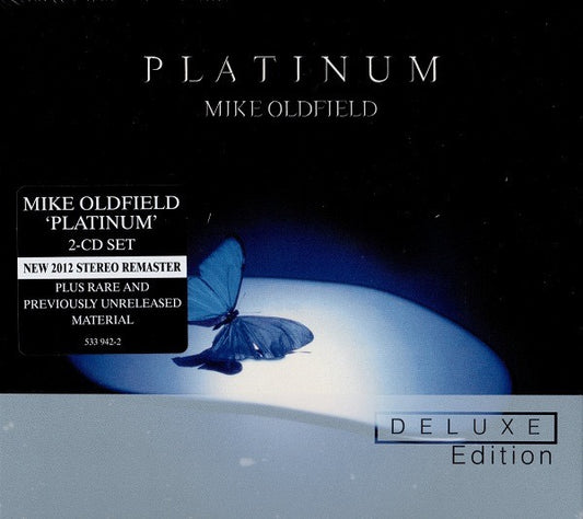 Image of Front Cover of 2xCD - EX/M - MIKE OLDFIELD, Platinum (Mercury; 533 942-2, Europe 2012 Reissue, Double Digipak, Booklet, Deluxe Edition), Still SEALED In Stickered Shrinkwrap. Old Security Tag On Rear Shrinkwrap.,  - 2216230C