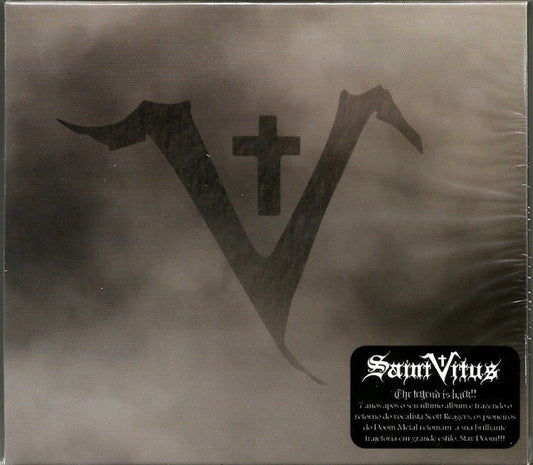 Image of Front Cover of CD - VG+/VG+ - SAINT VITUS, Saint Vitus (Urubuz Records; UBZ#128, Brazil 2019, Card Slipcase with Jewel Case inside), ,  - 2236072E