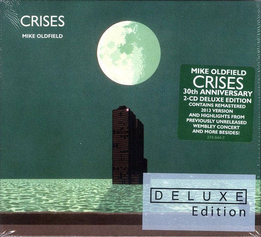 Image of Front Cover of 2xCD - EX/M - MIKE OLDFIELD, Crises (Mercury; 374 044-7, Europe 2013 Reissue, Double Digipak, Booklet, Deluxe Edition), Still SEALED In Stickered Shrinkwrap,  - 2216232C
