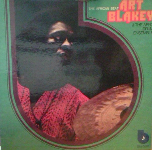Image of Front Cover of LP - VG/G+ - ART BLAKEY & THE AFRO-DRUM ENSEMBLE, The African Beat (Blue Note; BST 84097-U, France 1970s Reissue, Laminated Sleeve), Light Marks only.,  - 2216257C