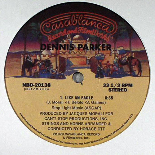 Image of Back Cover of 12" EP - VG+/VG+ - D.C. LARUE / DENNIS PARKER, Let Them Dance / Like An Eagle (Casablanca; NBD 20138, US 2007, Company Sleeve), ,  - 2226126E