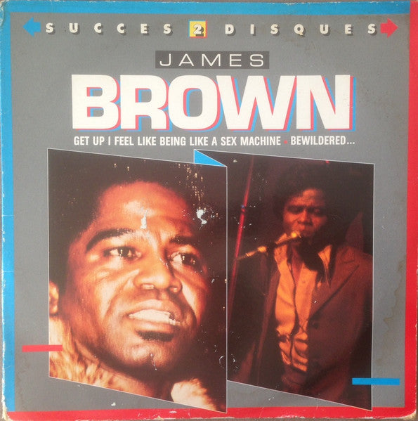 Image of Front Cover of 2xLP - G+/VG - JAMES BROWN, Sex Machine (PolyGram Distribution; 833 277-1, France Reissue, Gatefold), Sleeve pinched and creased,  - 2216284C