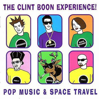 Image of Front Cover of LP - VG+/VG - THE CLINT BOON EXPERIENCE!, The Compact Guide To Pop Music & Space Travel (Artful Records; ARTFUL LP 25, UK 1999, Inner, Inspiral Carpets), Scuffs,  - 2246203S