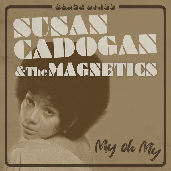 Image of Front Cover of 7" - EX/EX - SUSAN CADOGAN & THE MAGNETICS, My Oh My / Unforgettable (Jump Up! Records; JUMP7SUSAN2, US 2022, Picture Sleeve, Green Vinyl), Signed copy!,  - 2226170E