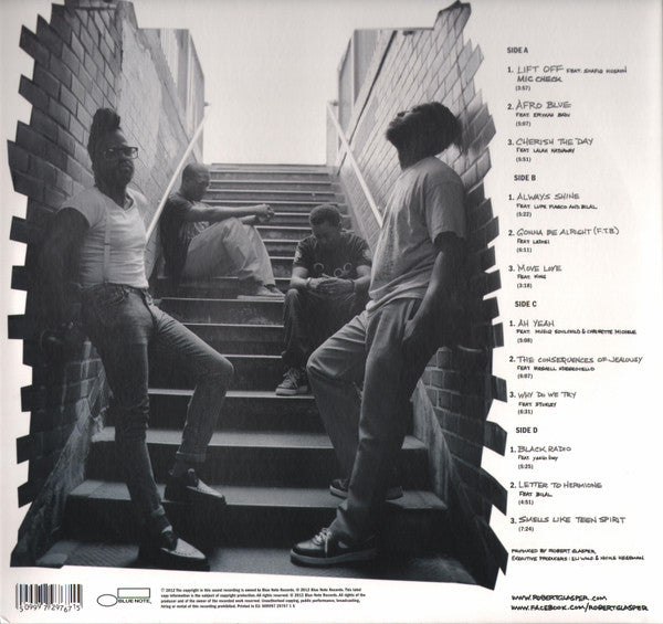 Image of Back Cover of 2xLP - NEW/NEW - ROBERT GLASPER EXPERIMENT, Black Radio (Blue Note; 88333, Europe 2012, Gatefold), ,  - 2236145E