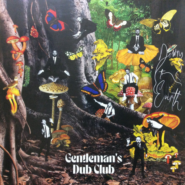Image of Front Cover of LP - VG+/VG - GENTLEMAN'S DUB CLUB, Down To Earth (Easy Star Records; ES-1087V, Europe 2021, Brown / Green Splatter Vinyl), Writing on label in marker pen,  - 2216325C