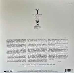 Image of Back Cover of LP - NEW/NEW - BOBBY HUTCHERSON, San Francisco (Blue Note; BST-84362, Worldwide 2023 Reissue), , The musical partnership between vibraphonist Bobby Hutcherson and tenor saxophonist Harold Land fully blossomed on the 1970 album San Francisco, which found the musicians moving into fusion territory with relentlessly grooving tunes like 'Goin' Down South' and 'Ummh' counterbalanced by exploratory pieces like the mesmerizing 'Prints Tie.' This Blue Note Classic Vinyl Edition is stereo, all