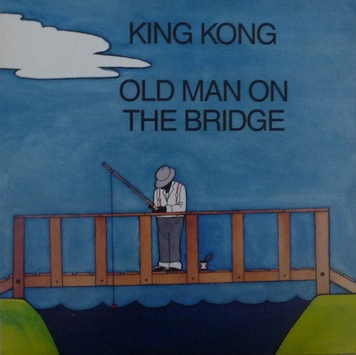 Image of Front Cover of LP - VG+/EX - KING KONG, Old Man On The Bridge (Homestead Records ; HMS167-1, US 1991), Sticker Stuck to Label,  - 2226224E
