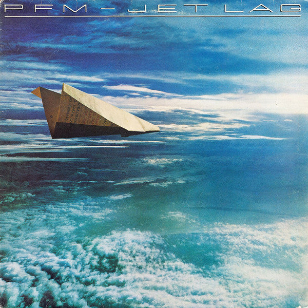 Image of Front Cover of LP - G+/VG - PREMIATA FORNERIA MARCONI - PFM, Jet Lag (Manticore; K 53511, UK 1977, Inner), ,  - 2226244E