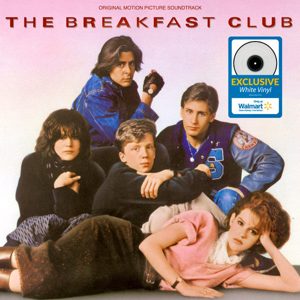 Image of Front Cover of LP - VG+/VG+ - VARIOUS, The Breakfast Club (Original Motion Picture Soundtrack) (A&M Records; B0016615-01, US 2012 Reissue, White Vinyl), ,  - 2246264S