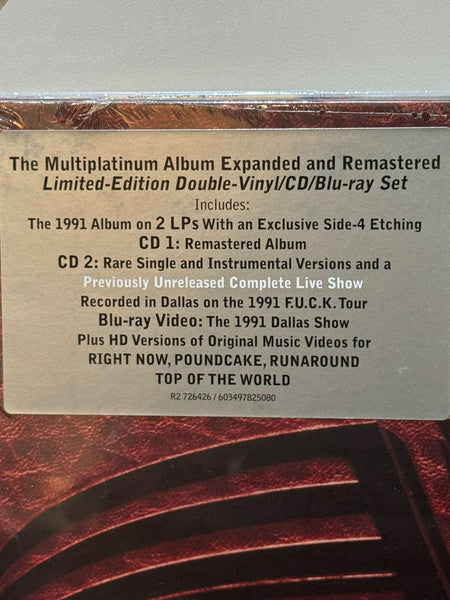 Image of Label Cover of 2xLP - EX/EX - VAN HALEN, For Unlawful Carnal Knowledge (Rhino Records; R2 726426, Worldwide 2024, Box Set, +2CD+Blu-Ray), ,  - 2226253E