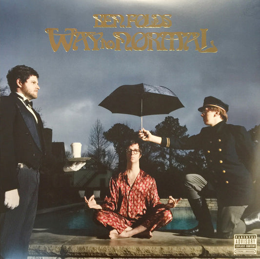 Image of Front Cover of 2xLP - VG+/VG+ - BEN FOLDS, Way To Normal (Epic; 88697098491, US 2008, Gatefold With Debossed Gold Lettering, 180 Gram Vinyl), ,  - 2226258E