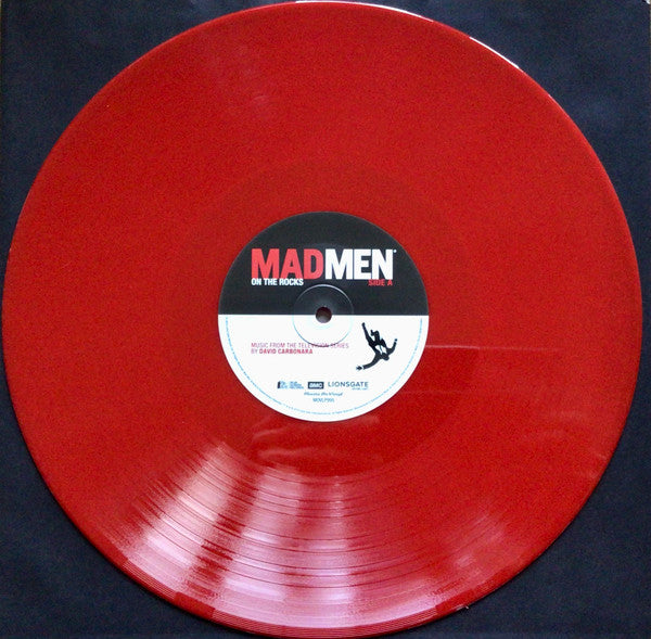 Image of Label Cover of LP - VG+/VG+ - DAVID CARBONARA, Mad Men On The Rocks - Music From The Television Series (Music On Vinyl; MOVLP995, Europe 2014, Gatefold, Insert, Numbered Limited Edition Red Vinyl), Light shelf wear, No.632,  - 2216374C