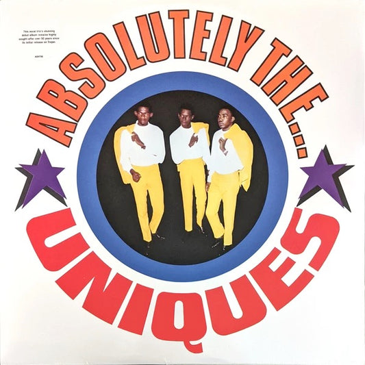 Image of Front Cover of LP - EX/G+ - THE UNIQUES, Absolutely The...Uniques (Antarctica Starts Here ; ASH706, US 2020 Reissue, Glossy Sleeve, Insert), Lots of light marks, plays fine.,  - 2216409C