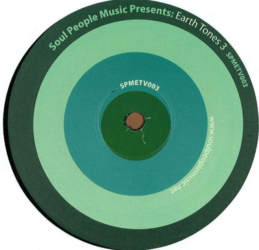 Image of Front Cover of 12" - /VG+ - VARIOUS, Earth Tones 3 (Soul People Music; SPMETV003, US 2012, Plain Sleeve), , A1 Leonid Nevermind   Use The Moon	A2 Naoki Shinohara  	StaticsB1 Joey Anderson   Track 3B2 Fred P.  Hypnothesis - 2226306E