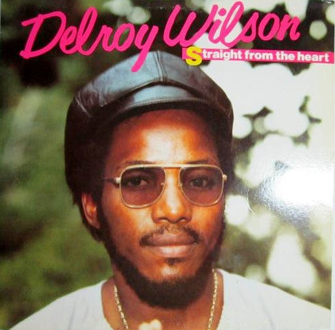 Image of Front Cover of LP - VG/VG - DELROY WILSON, Straight From The Heart (Nicole; VPRL 1020, Jamaica 1980s), ,  - 2216413C
