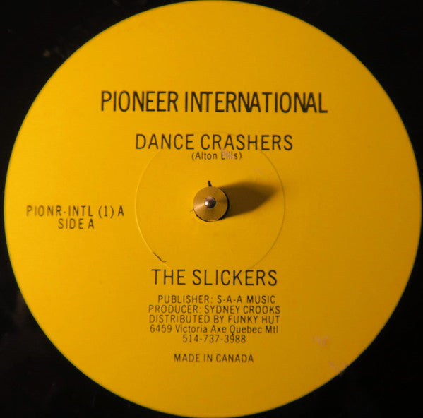 Image of Front Cover of 12" - /VG+ - THE SLICKERS, Dance Crashers (Pioneer International; PIONR-INTL (1), Canada 1980s), ,  - 2216416C