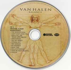 Image of Label Cover of CD - VG+/VG+ - VAN HALEN, Balance (Rhino Records; R2 727468, Worldwide 2025), ,  - 2236117E