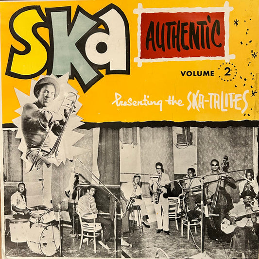 Image of Front Cover of LP - VG+/VG+ - VARIOUS ARTISTS, Ska Authentic Volume 2: Presenting The Ska-talites (Studio One; , Jamaica ), ,  - 2246291S