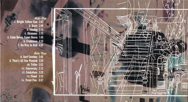 Image of Back Cover of Cassette - VG+/VG+ - THROWING MUSES, University (4AD; CAD C 5002, UK 1995), ,  - 2216449C