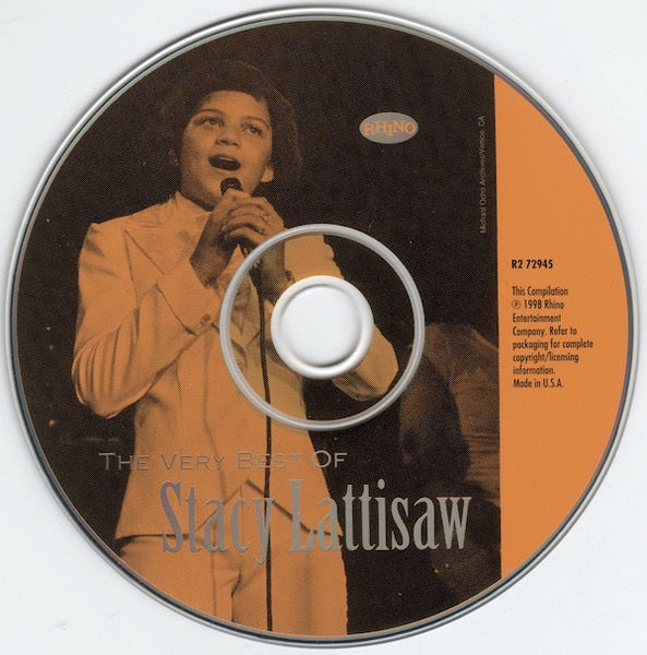 Image of Label Cover of CD - VG+/VG+ - STACY LATTISAW, The Very Best Of Stacy Lattisaw (Rhino Records; R2 72945, US 1998, Jewel Case), ,  - 2216463C