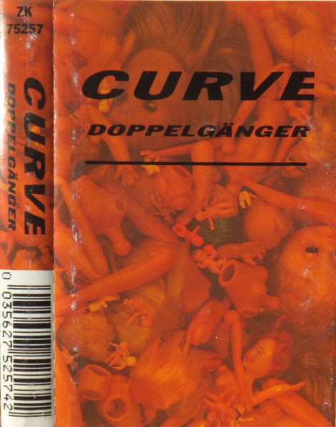 Image of Front Cover of Cassette - VG+/VG+ - CURVE, Doppelg nger (Anxious Records; ZK 75257, Europe 1992), ,  - 2256129S