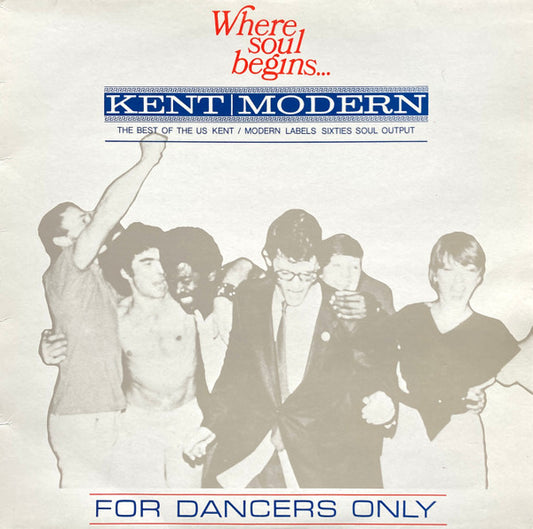 Image of Front Cover of LP - EX/EX - VARIOUS, For Dancers Only (Kent Records; KENT 001, UK ), Sleeve in shrinkwrap (opened).,  - 2246156S