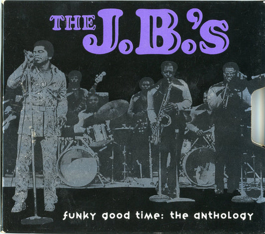 Image of Front Cover of 2xCD - G+/VG - THE J.B.'S, Funky Good Time: The Anthology (Polydor; 31452 7094-2, US 1995), Sleeve intact with slight storage wear + marks,  - 2256130S
