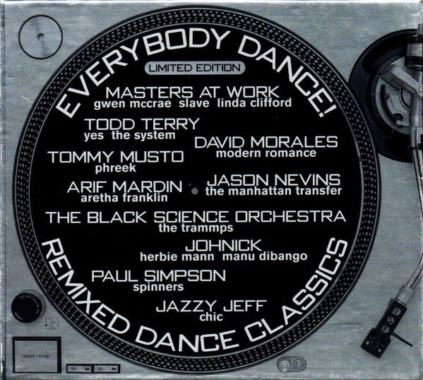 Image of Front Cover of 3xCD - VG/VG+ - VARIOUS, Everybody Dance! Remixed Dance Classics (Rhino Entertainment Company; R2 75337, US 1998, Box Set, Inner & Insert), Shelf Wear,  - 2216467C