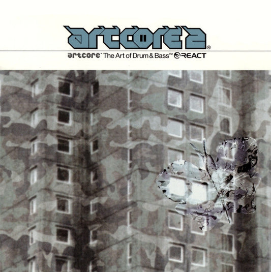 Image of Front Cover of CD - EX/EX - VARIOUS, Artcore 2 - The Art Of Drum & Bass (React; REACTCD75, UK 1996), ,  - 2256190S