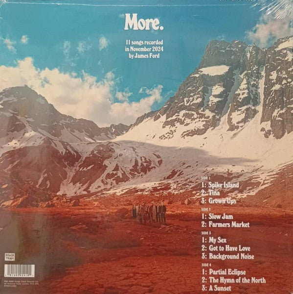 Image of Back Cover of 2xLP - VG+/M - PULP, More. (Rough Trade; RT0541LPXE, Europe 2025, Debossed Gatefold Sleeve, 2 Inners, Deluxe Audiophile Edition), SEALED. Top right corner bump.,  - 2216482C