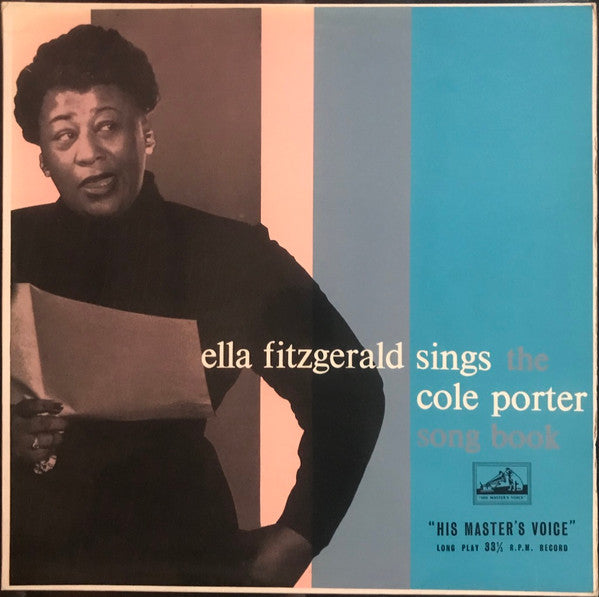 Image of Front Cover of LP - VG+/VG - ELLA FITZGERALD, The Cole Porter Songbook Volume One (His Master's Voice; CLP. 1083, UK Reissue, Laminated Flipback Sleeve), ,  - 2226362E