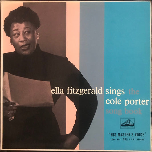 Image of Front Cover of LP - VG+/VG - ELLA FITZGERALD, The Cole Porter Songbook Volume One (His Master's Voice; CLP. 1083, UK Reissue, Laminated Flipback Sleeve), ,  - 2226362E